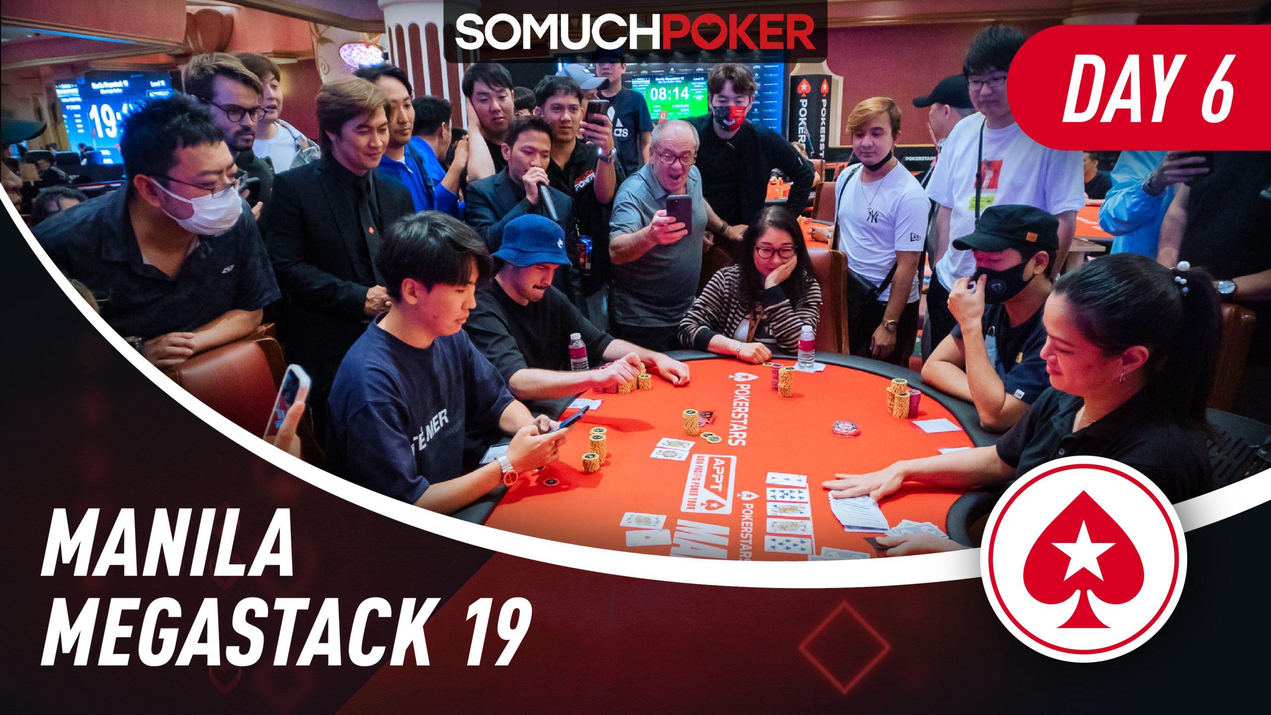 Manila Megastack 19 Day 6 Winners: Li Satoshi, Bailey Fusco, Terry Gonzaga, Chen Zhen, Hata Shoma, and Papo Norbertas