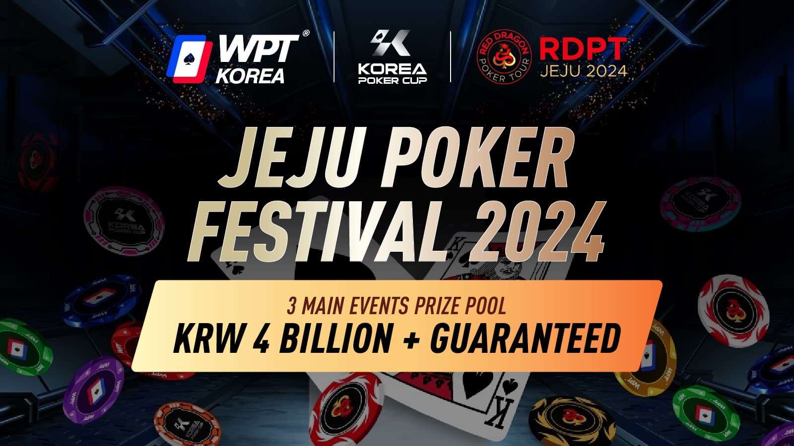 Upcoming Jeju Poker Festival in November With More Than KRW 4 Billion in Main Event Guarantees