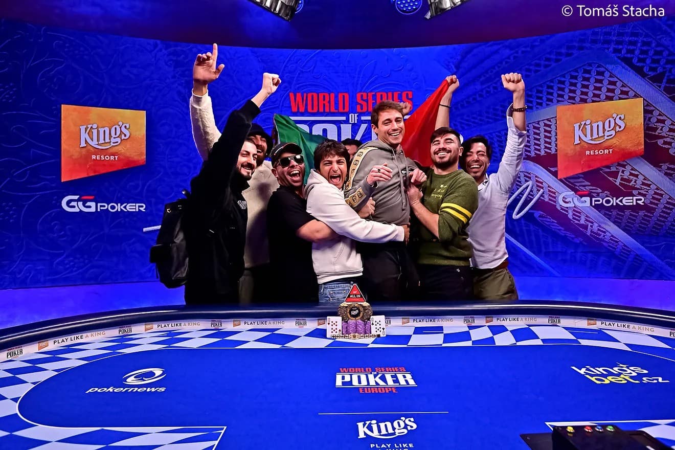 WSOPE 2024: Simone Andrian Wins Gripping Heads-Up, Anson Tsang Busts 10th in Main Event