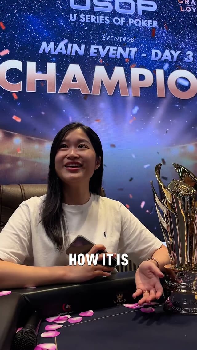 Interview with Thi Minh Hong Pham | USOP 2026 Main Event champion