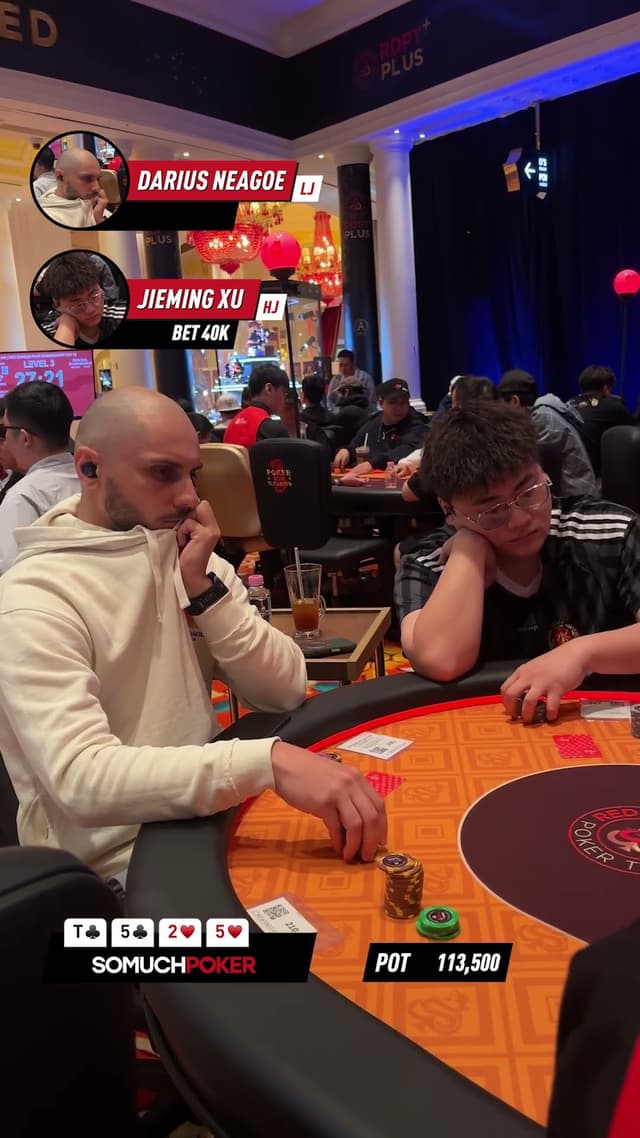 Would you trust ace high for your tournament life? 🤯♠️