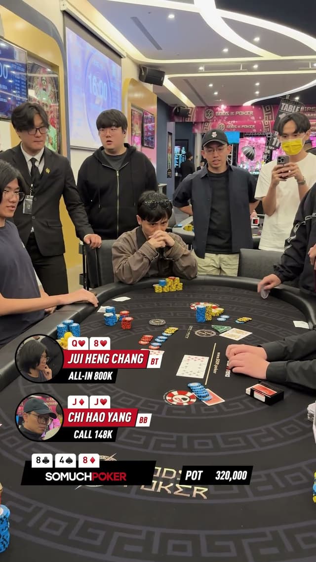 The classic pocket jacks nightmare at GOP Titan Stack. 😬