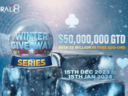 $50M GTD Winter Giveaway Series & $23M in Winter Giveaways