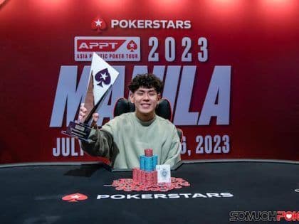 Singapore’s Ong Dingxiang crowned APPT Manila National champion, banks PHP 2,204,000 (~USD 40,049) in winnings