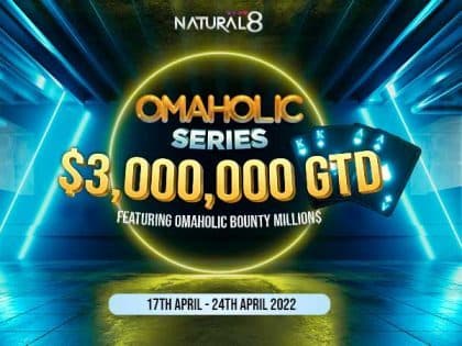 Natural8 to Host Omaholic Series with $3 Million in Guarantees