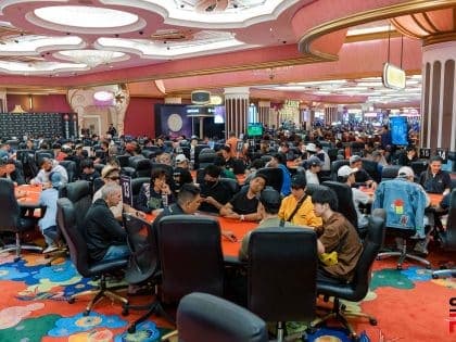 APPT Warm Up Main Event Amasses $164K Prize Pool; 105 Advance To Day 2