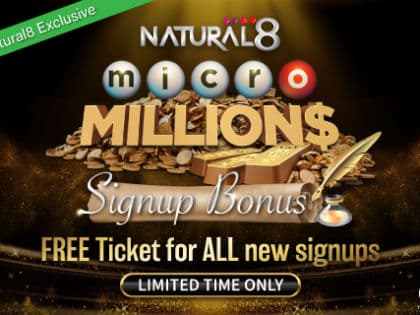 Micro Buy-ins, Millions in Returns! Celebrate the end of June with the brand new microMILLION$ series!