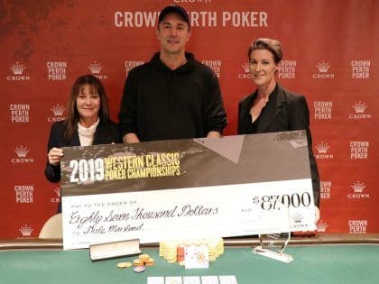 Crown Perth Western Classic; Dale Marsland wins Main Event as Kamiya and Gillet Bag a Double