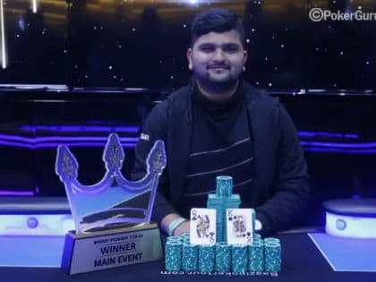 Baazi Poker Tour: Bharat Kumar takes Main Event title; Rohit Jinwal wins High Roller