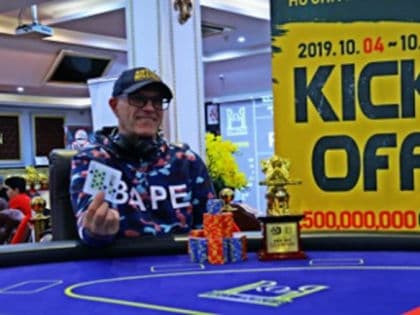 Asia Poker League HCMC: Kjell Ove Dyb wins the Kickoff; four winners crowned