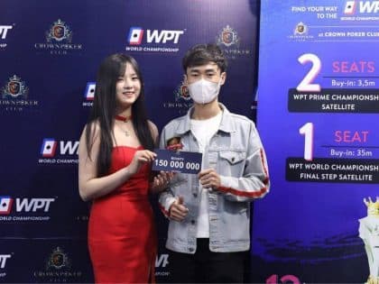 Crown Poker Club – WPTWC: Le Van Duc ruled the Mystery Bounty; Tran Thanh Hung win trophies