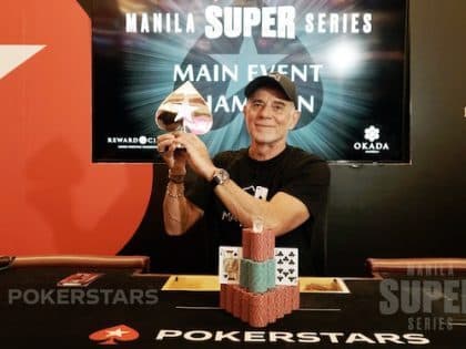 Manila Super Series 18: Italy’s Paolo Boccaletti clinches Main Event title for PHP 1,692,000 (~USD 29,760) following four way deal