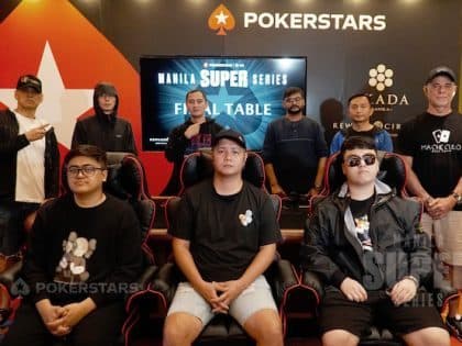 Manila Super Series 18: Main Event final nine is set with China’s Xia Qi in the forefront for the PHP 2,400,000 (~USD 42,232) top prize