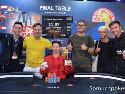 APL Da Nang: Cards in the Air in the Main Event, Nguyen Hoang Linh wins Kick off