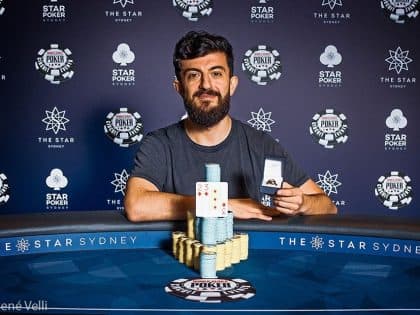 WSOP Circuit at the Star: Abdine wins the 5K Challenge; Smith wins Classic and Singh takes Monster Stack