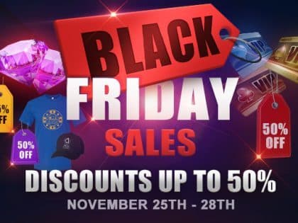 Twin Black Friday Sales on PokerBROS