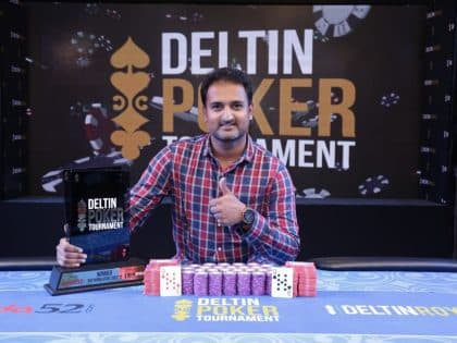 Maiden victory for Rishabh Vekaria at the Deltin Poker Tournament Main Event