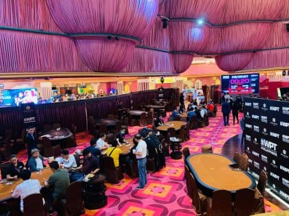 Locals dominate WPT Philippines opening event; one flight remains, overlay brewing