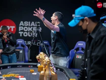 Punnat Punsri wins record breaking APT Taiwan Main Event for US$ 364,000
