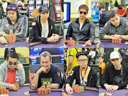 Final 8 of the APT Main Event includes pros Czardy Rivera and Samad Razavi