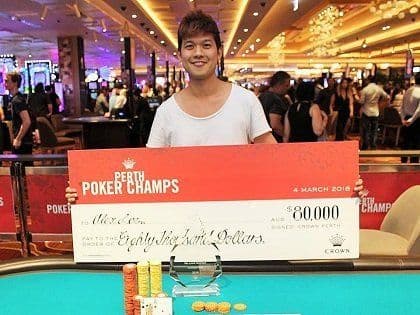 Aussie Briefs: Alex Lee wins Perth Poker Champs; APL Million begins; Aussie Millions 2019