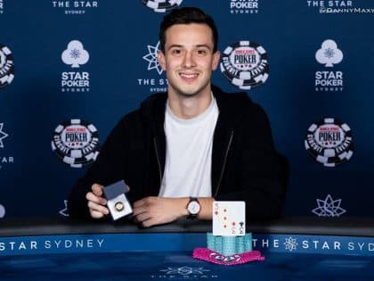 Alex Lynskey pockets US$303,000 by taking down WSOPC Sydney Main Event