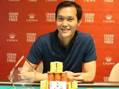 Andrian Chin wins Crown Perth Sapphire Series Main Event