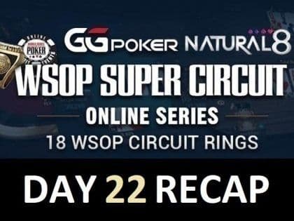 Natural8-WSOPC: WhiteChick banks the COLOSSUS; 5Dinks4All wins the Monster Stack; ForrestHaggerty & Michael Soyza top N8 performers