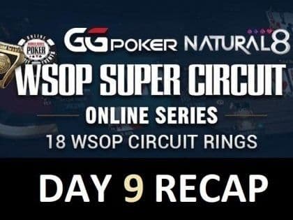 Natural8-WSOPC: Jisssses & PabloPotatoe ship $5K HR; fkbedtime & Ellen Degenerate command leader boards; Ring Event #6 up next