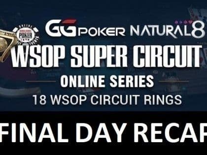 Natural8-WSOPC: schimmelgodx ships the MAIN EVENT for $1.2M; rubbherducky, waransan, Goblue also seize circuit rings; Isaac Haxton wins the $25K HR