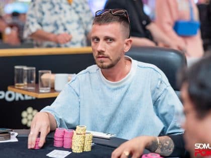 Manila Super Series 19: Russia’s Kirill Gladchenko leads Main Event Flight B survivors into Day 2; Last chance to qualify today!