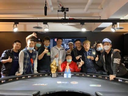 Nationwide CTP live poker event in Taiwan brings a record breaking 1,345 entries