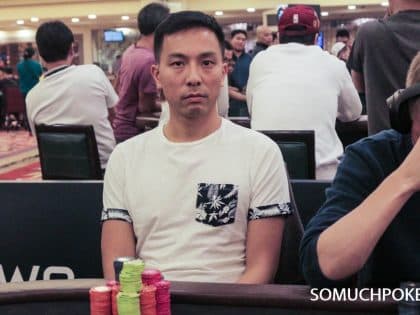 PPWC: Alpheus Chan ends Main Event Day 1B at the top of 46 survivors; William Ysmael close behind