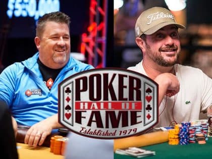 David Oppenheim and Chris Moneymaker inducted into Poker Hall of Fame