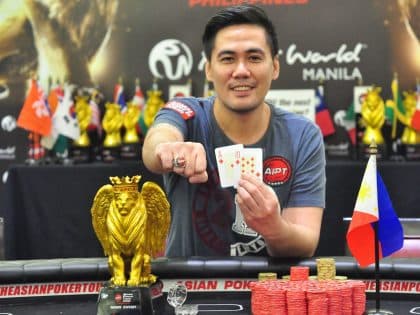 APT Philippines early highlights: Christopher Mateo wins the Main Event; Iori Yogo & Narutoshi Otsuka win High Rollers