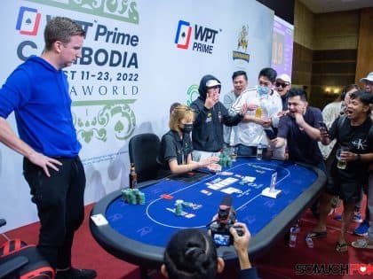 Record breaking WPT Prime Cambodia pays out over $2.9M; David Erquiaga hailed Player of the Festival; Mike Takayama wins two events