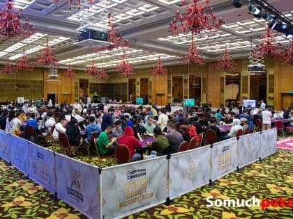 WPT Prime Cambodia off to a roaring start; SuperStack draws 183 entries, WPT Opener Day 1A picks up 54