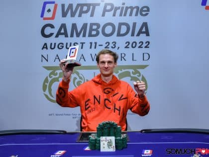 Russia’s Semen Kapitonov wins WPT Prime Cambodia Opener for US$ 35,000