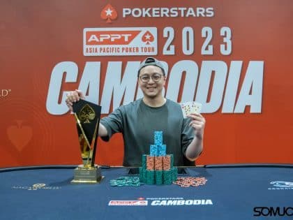 Taiwan’s Chao Ting Cheng crowned 2023 APPT Cambodia Main Event champion