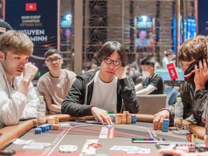 Poker Dream 7 Vietnam Main Event: 50 more qualifiers advance to Day 2 with Japan’s Yashiro Naoki towering over the pack; Last four flights run today