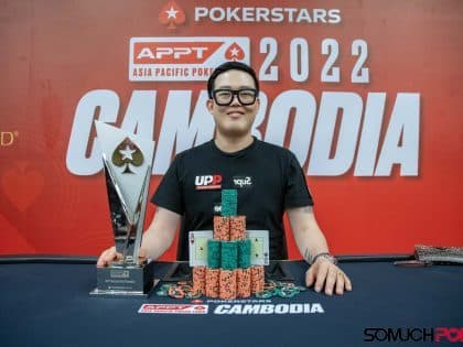 APPT Cambodia 2022: Seongmin Lee lifts first PS shard trophy; Clement Van Driessche, Hassaan Arif, Yu Qi Zhao win trophies