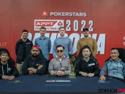 Inaugural APPT Cambodia 2022 Main Event champion to be crowned today, Taiwan’s Yu Chung Chang leads the pack