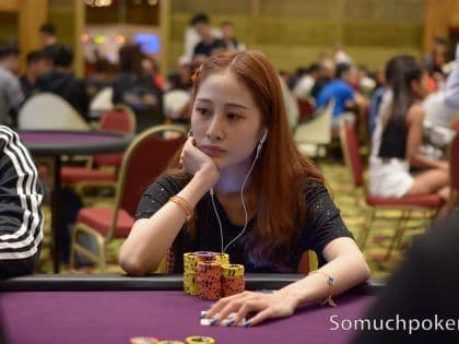 188 pour in for WPT Cambodia Main Event Day 1A; JIngjing Ke leads the 34 survivors