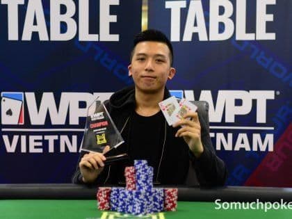 WPT Vietnam: Wayne Heung ships the Super High Roller; Macaron Tran, Pang Choyi, & Le Ngoc Khanh win events