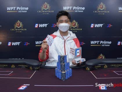 WPT Prime Vietnam: Phuong Xu claims series opener for career high VN₫ 745M