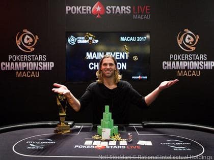 PokerStars Championship Macau: Elliot Smith marathon win to the Main Event