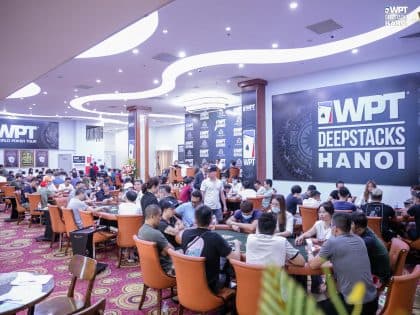 WPTDeepStacks Hanoi: Main Event crushes guarantee, 378 entries, 90 players advance led by Nguyễn Lê Quang; High Roller & Crown Poker Club Superstack Classic Freezeout up next