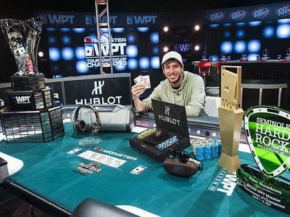 Daniel Weinman Claims Victory in the WPT Tournament of Champions