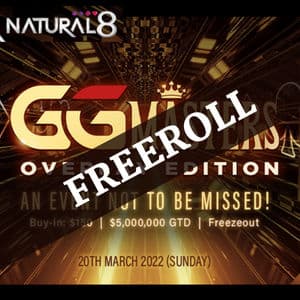 Don’t miss our exclusive freeroll this friday 18th 17:00 CET!!