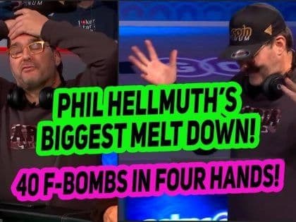 Videos of the Week: Hellmuth Freakout at the WSOP, Aces vs. Seven-Deuce, Drunk Negreanu Vlog & More!